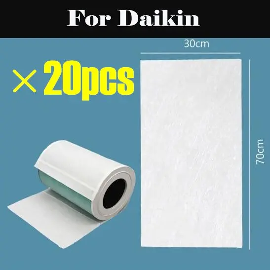 

Air Conditioner Easy Install Fan Anti Dust Electrostatic Cotton Filter For Daikin FTKH35QRV16 DTKP25QRV16 FTC60PRV16 FT50M