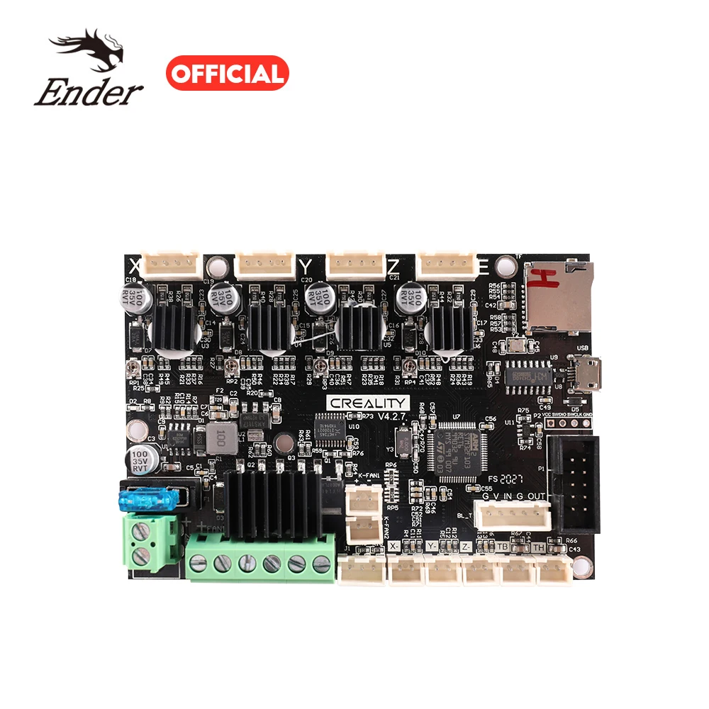 Creality-impresora 3D V4.2.7/V4.2, placa base silenciosa para impresora 3d de 32 bits, Ender Series - AliExpress Ordenadores y