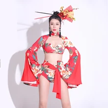 Бар Ds костюмы фестиваль наряд певица Dj ночной клуб сексуальный полд танец рейв Одежда китайский стиль сценическое шоу одежда DN4816