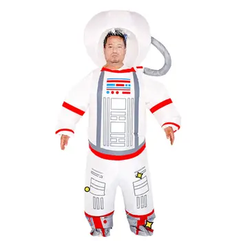 

Cospaly Space Inflatable Suit Dust-Proof Protection Clothing Safety Reusable Unisex Jumpsuit
