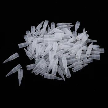 

Set of 100 Tattoo Tube Disposable Tattoo Tips Nozzle Tubes Tattoo Grip Tube for Tattoo Machine Microblading Needles