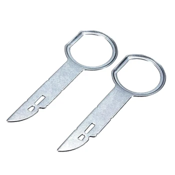 

2Pieces Car Radio CD Stereo Removal Release Tool For VW Audi