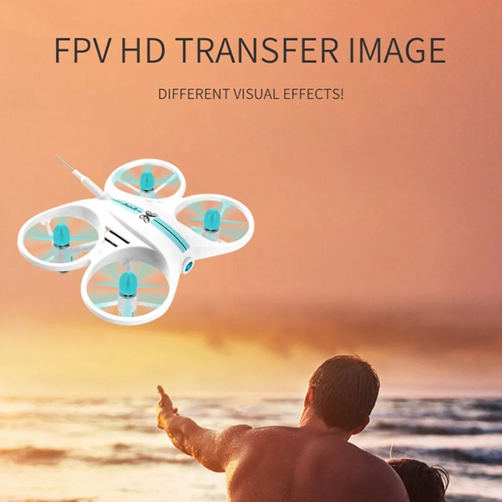 Новинка 2019 Мини высокой четкости аэрофотосъемки 4 осевой WiFi 720P RC Квадрокоптер
