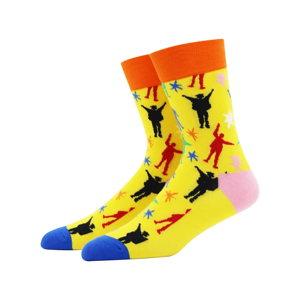 Unisex Fashion Style Love Smiley Socks Cotton Harajuku Colorful Full Socks for Women Happy Funny Man Socks Medias