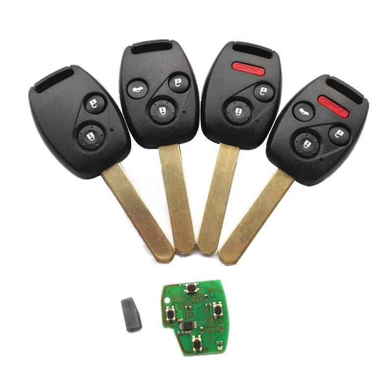 Remote Key костюм для Honda Accord CR-V HR-V Fit город Джаз Одиссея трансфер Civic дверной замок 3BT +