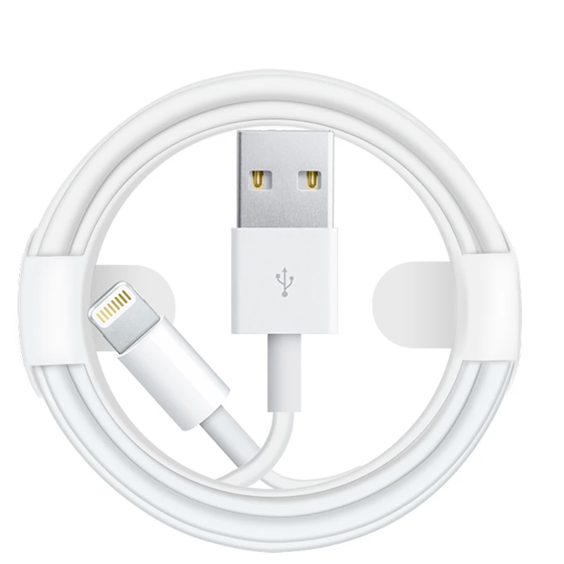 Cable USB de alta calidad para apple iphone X XS Max XR 5 5S 5C SE 6 6S 7 8  Plus ipad Cable de aire cargador de línea de datos|Cables para teléfonos  móviles| - AliExpress