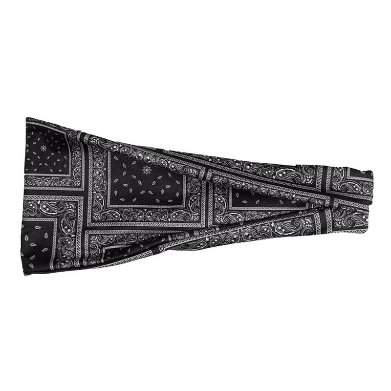 2020 Hot Sale Bohemia Headpiece Women Stretch Headwear Headbands Bandage Stretch Girl Wide Hair Bands Headwrap Scarf Hairbands