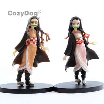 

16 cm Japan Anime Kamado Nezuko PVC Action Figures Toys Q posket Collectible Model Doll Toys Kids Gift Home Car Decor
