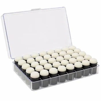 

NEW-40Pcs Finger Sponge Dauber Painting Ink Pad Stamping Brush Craft Case Art Tools With Box Office School Darwing Diy Craft