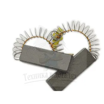 

Carbon brushes 5x12.5, mono-material, with spring, pair