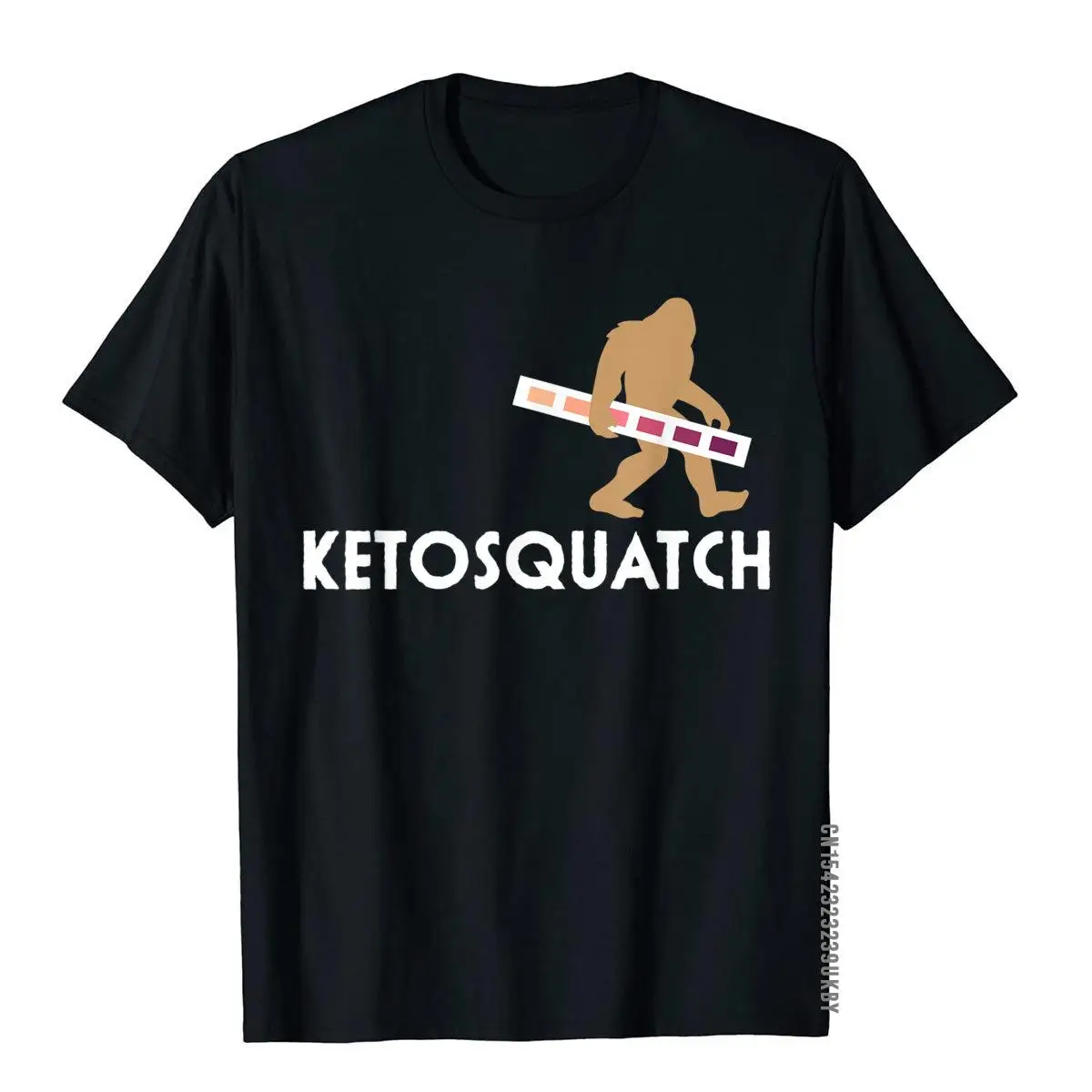 Keto Bigfoot Shirt Divertente Carino Keto Squatch Chetosi Regalo T-Shirt Normale Divertente Cotone Top T-Shirt Stampate Per Gli Uomini