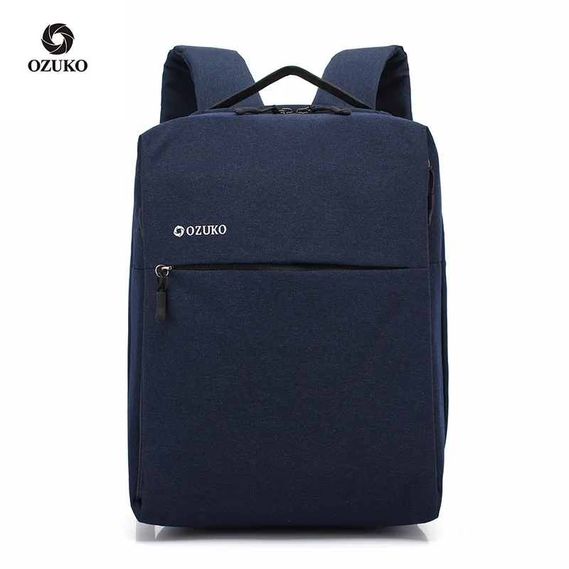 

Ozuko Customizable Multi-functional Computer Backpack Men's Creative Fashion Computer Bag Backpack Outdoor Casual Backpack