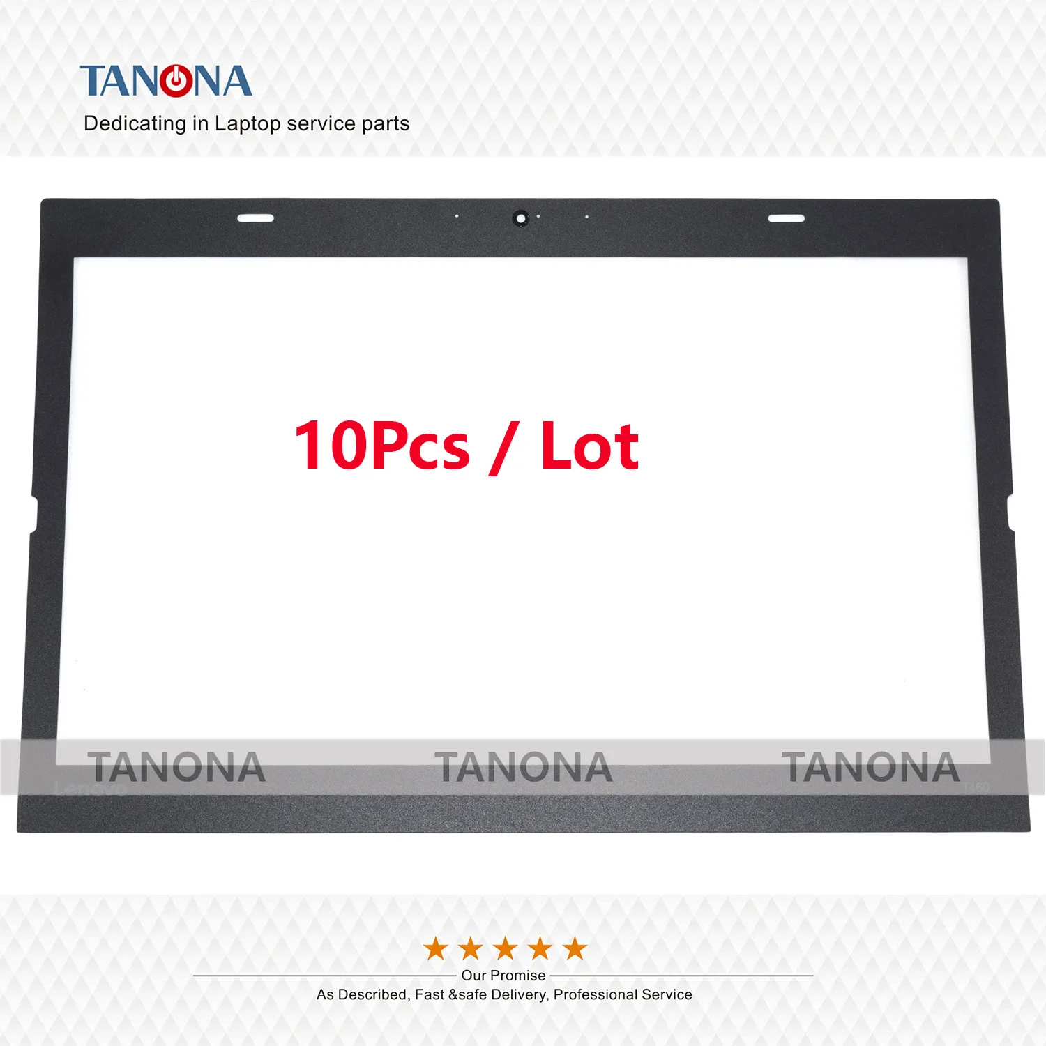 10 шт./лот новая Замена 01AW304 черный для ноутбука Lenovo ThinkPad T460 ЖК-дисплей ободок лист