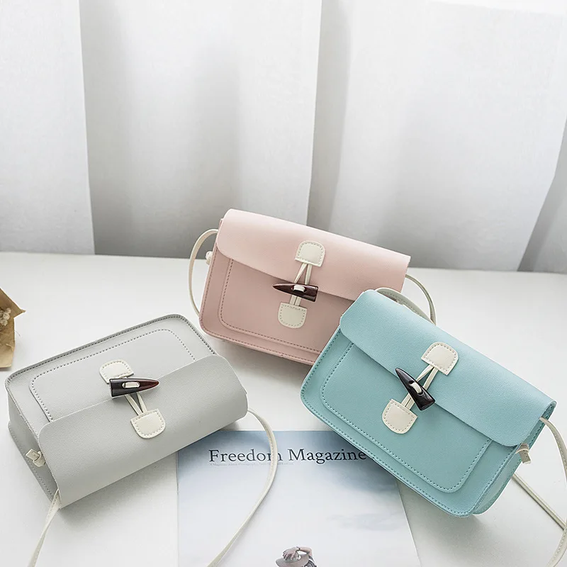 

Women's Bag Mini Recreational Small Square Single Shoulder Slant Mobile Personality Small Bags women handbags PU Flap 2019