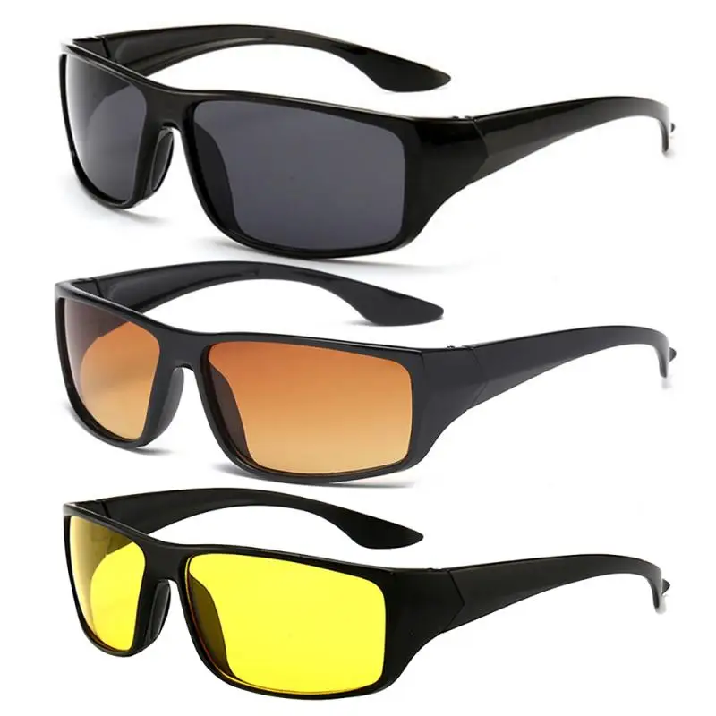 

Motorcycle Goggles Unisex Car Motorcycle Sunglasses Night Driving Riding Glasses HD Field Of View Sunglasses UV Protection