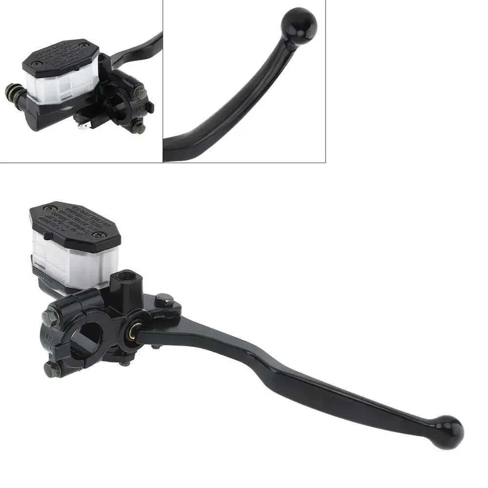

Motorcycle Front Brake Clutch Master Cylinder CNC Reservoir Hydraulic Pump Lever Fit for Yamaha Honda Kawasa Suzuki GN125 GS125
