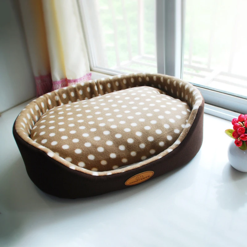 Pet Mat Bed Brown Shell House For Dog Sleeping Sofa Bed Removable Cushion Pet Beds For Dogs Puppy Bed Foldable Mat For Dog House