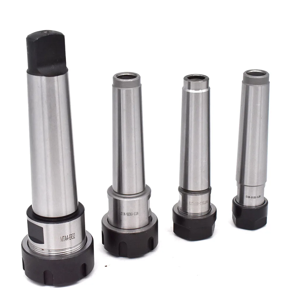 1 Pz #2 Mta2 Mt2 Er11 Mtb2 Er11 Er16 Er20 Er25 Morse Tapper Shank Collet Chuck Portautensili Lather Cutter Per Macchina Cnc