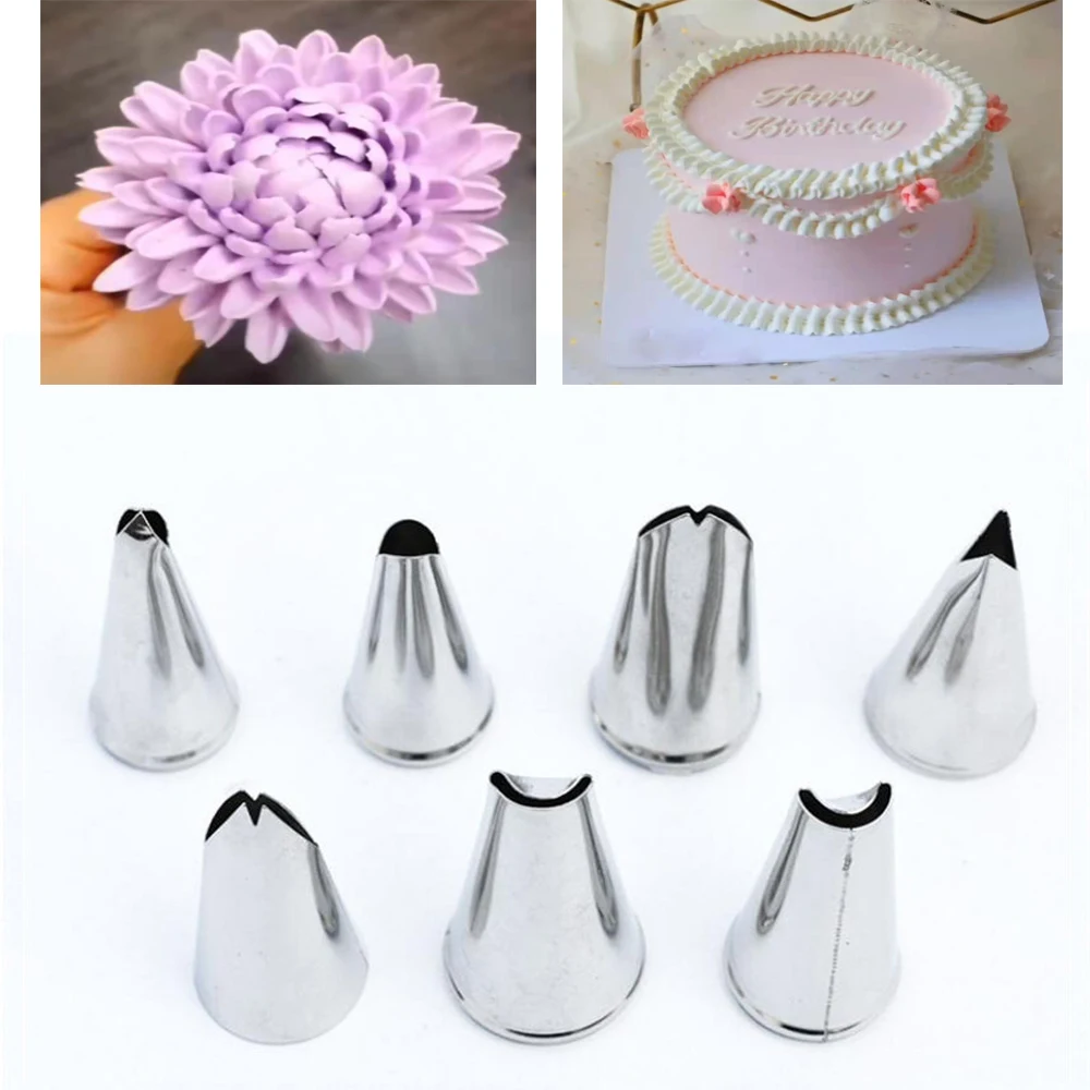 Leaf Decorating Tips Icing Piping Nozzles Flower Pastry Cake Icing Piping Nozzles Cake Tools