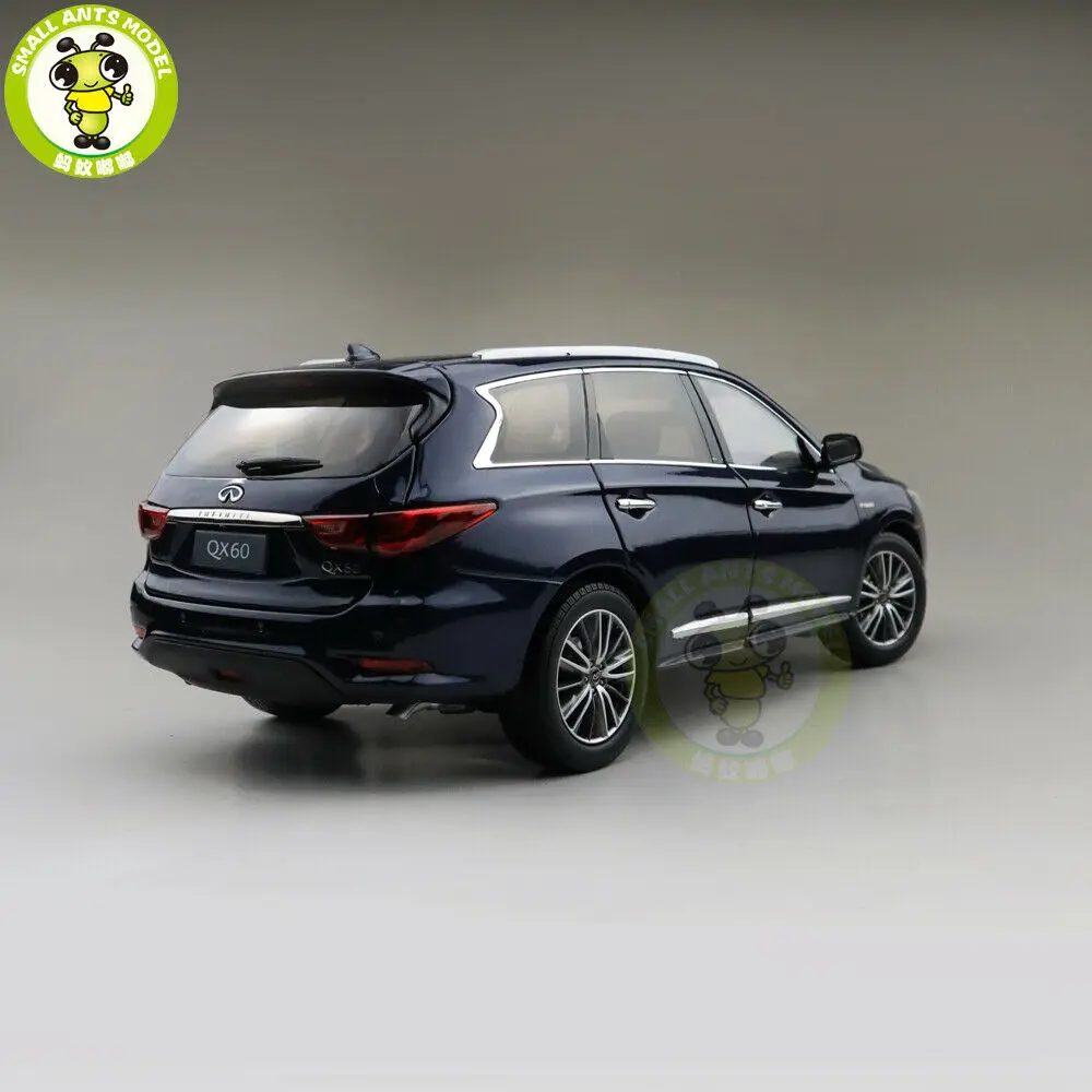 1/18 Infiniti QX60 литой модельный автомобиль игрушки подарки для мальчиков и девочек, синие