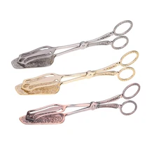 Ретро Европейский стиль еда зажим для хлеба кружевной зажим печенье щипцы для выпечки кухонные щипцы барбекю зажим для салата хлеб приготовление сервировка щипцы