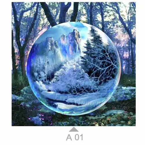 Алмазная картина Ever Moment лесной цветок пузырьковый пейзаж рукоделие художественные работы хобби Стразы 5D DIY Алмазная вышивка 3F2213 - Цвет: A01