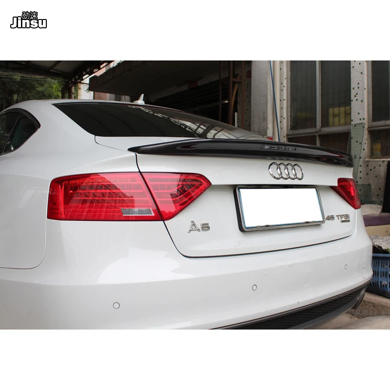 Стиль Caractere углеродное волокно задний багажник спойлер для audi a5 sportback 2007- CA Стайлинг автомобиля крыло(не подходят Sline S5 RS5
