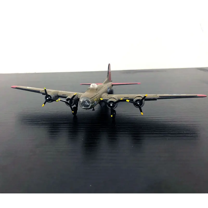 AMER 1/144 масштаб военная модель игрушки 1944 Boeing B-17 MK III летающая крепость бомбардировщик литой металлический самолет модель игрушки для коллекции