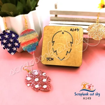 

Earrings A149 wooden fish cutting wooden mold, suitable for general market machines, new products in 2020