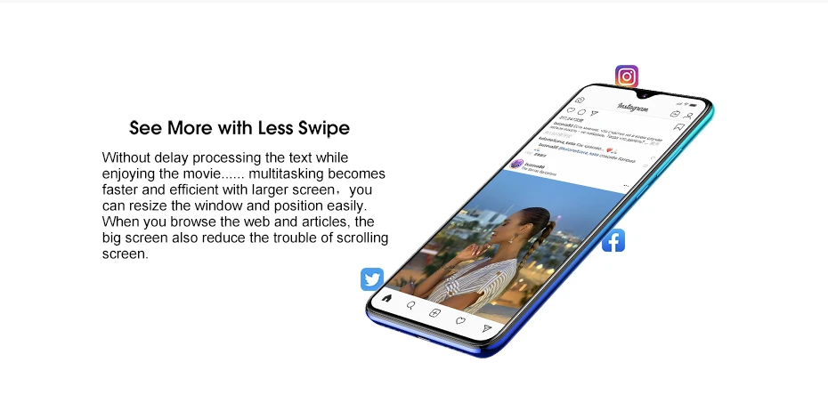 Elephone A6 Max MT6762 Восьмиядерный мобильный телефон HD+ экран 6,53 дюймов Android 9,0 смартфон 4 Гб ram 64 Гб rom 20MP 4G LTE мобильный телефон