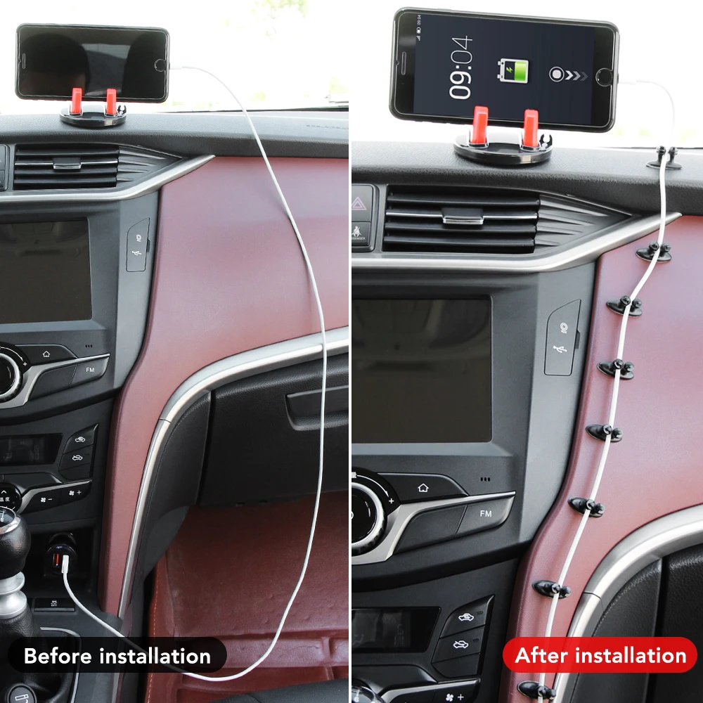 Автомобильный USB GPS провод кабель для Volkswagen VW golf mk5 mk3 polo 9n 6r 6n scirocco tiguan 2019|Клипсы и