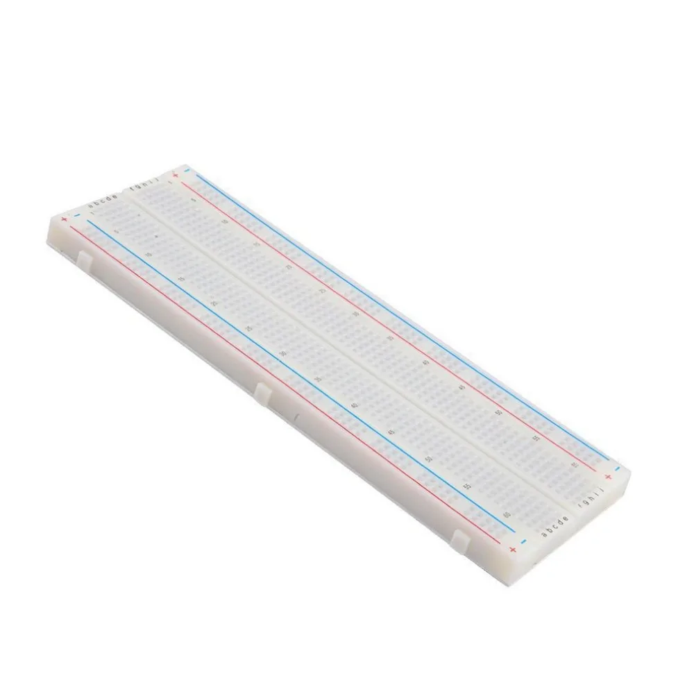MB-102 Prototype Breadboard For DIY KIT Protoboard PCB Board BreadBoard 16.5X5.5CM 830Holes Solderless Universal Prototype