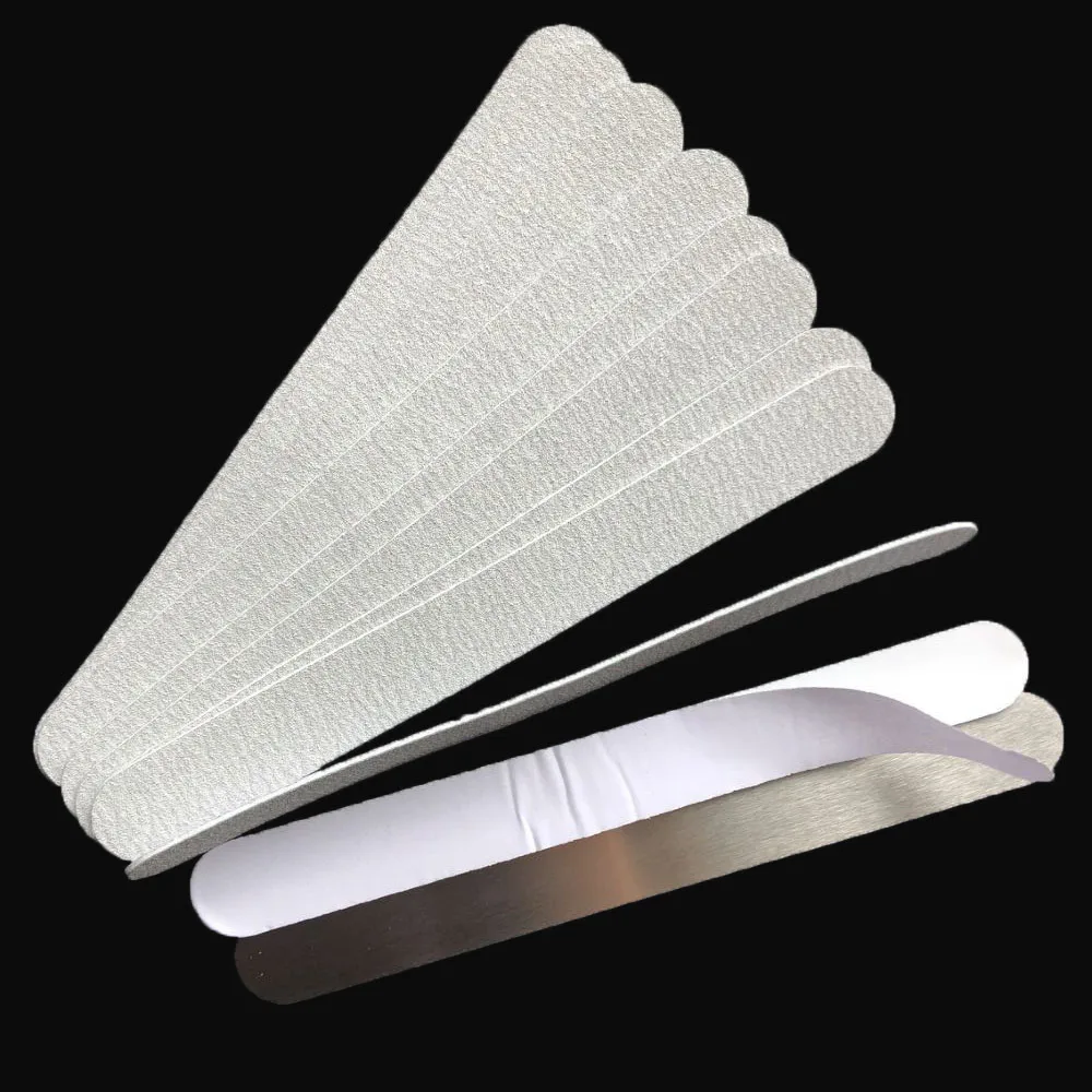 1 pc metal scraps with 1 set(10 pcs) replacement pads nail professional file removable sandpaper