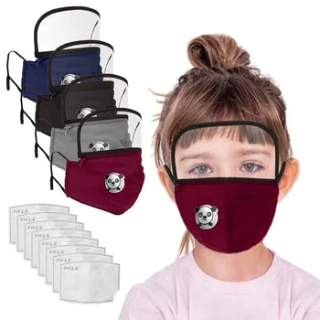 

Face Mask with Eyes Shield Mask With Clear Window Visible Mouth Mask Cloth Mouth Cover Reuseable Mouth Face Mask Mouth Mask Was