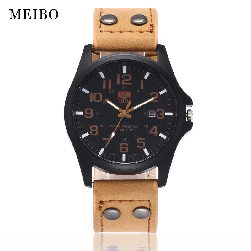 

Hot Selling Korean-style Wechat Business-Style Outdoor Quartz with Numbers Calendar Watch for Both Men And Women Watch