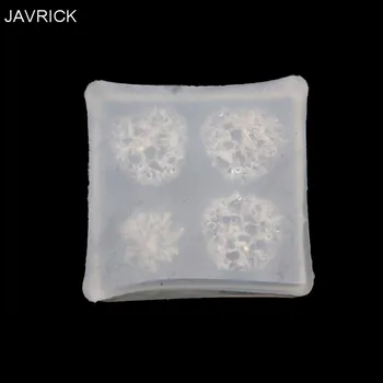 

Crystal Cluster Flower Resin Mold Quartz Druzy Gem Earring Molds Jewelry Making