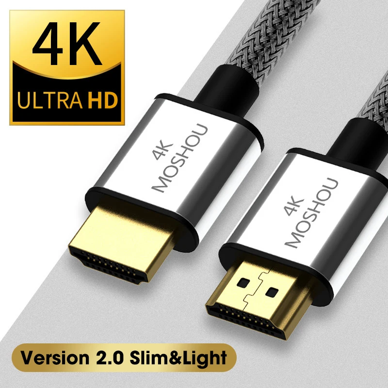 Кабель HDMI 4K 60Hz 2 0 Vesion шнур для PS4 Apple TV 3D сплиттер переключатель коробка удлинитель