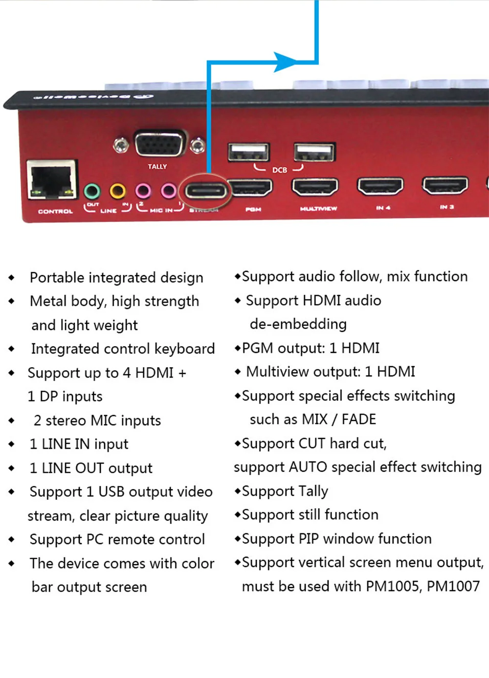 5chHDMIスイッチャー　HDS7105 Amazon.co.jp: HDMI切替器、 HDS7105P ビデオ スイッチャー 5-CH