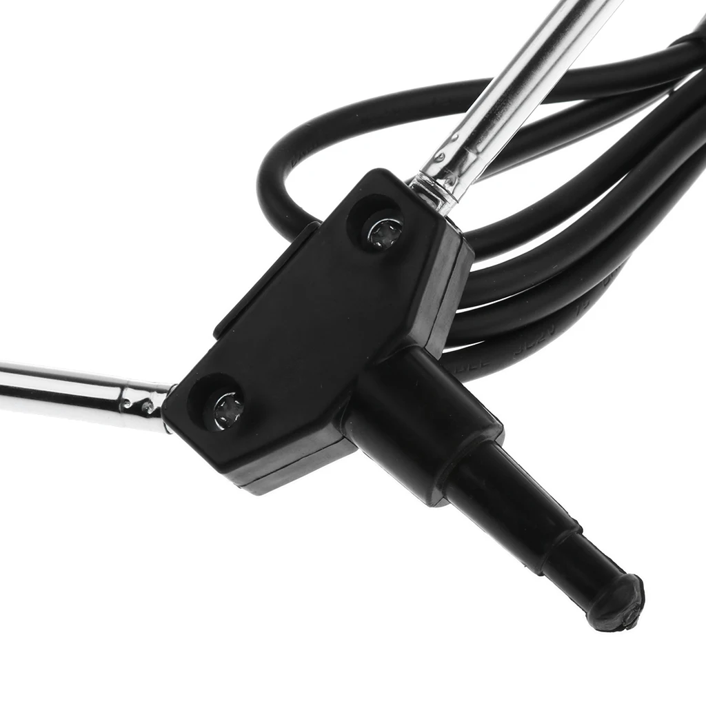 Digital HDTV Antenna Indoor,Multi directional TV Antenna with Extendable Rods for Enhanced VHF/ FM TV Antenna