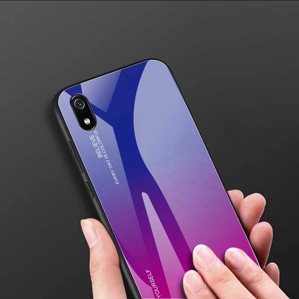 Floveme градиент Телефонные Чехлы для Xiaomi Redmi 4x Mi6 Mi5 Аврора Blue Ray чехол 4Pro 4X 4A телефон