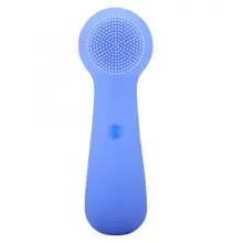 Электрический прибор для очистки лица водонепроницаемый звуковой силиконовый очиститель пор очиститель для лица