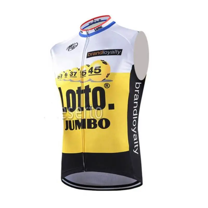 2020 LOTTO WINDSTOPPER ветрозащитный SOUDAL PRO командный жилет без рукавов только Ropa Ciclismo cycling