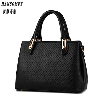

100% Genuine leather Women handbags 2019 New style female stereotypes bag fashion handbags Shoulder Messenger Handbag