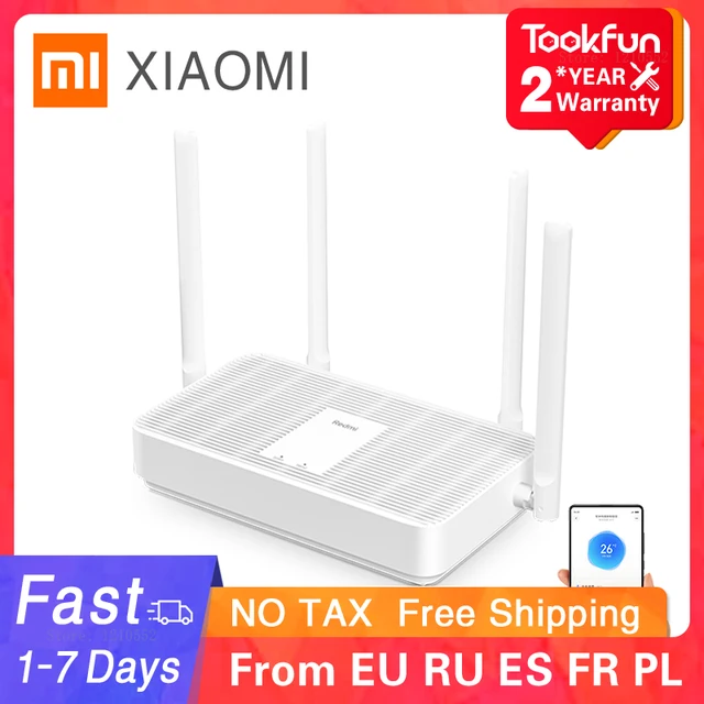 2021 New Xiaomi Redmi AX5 Wireless Router 5G WiFi 6 Dual Frequency Mesh Network Repeater 4 High Gain Antennas Signal Extender 1