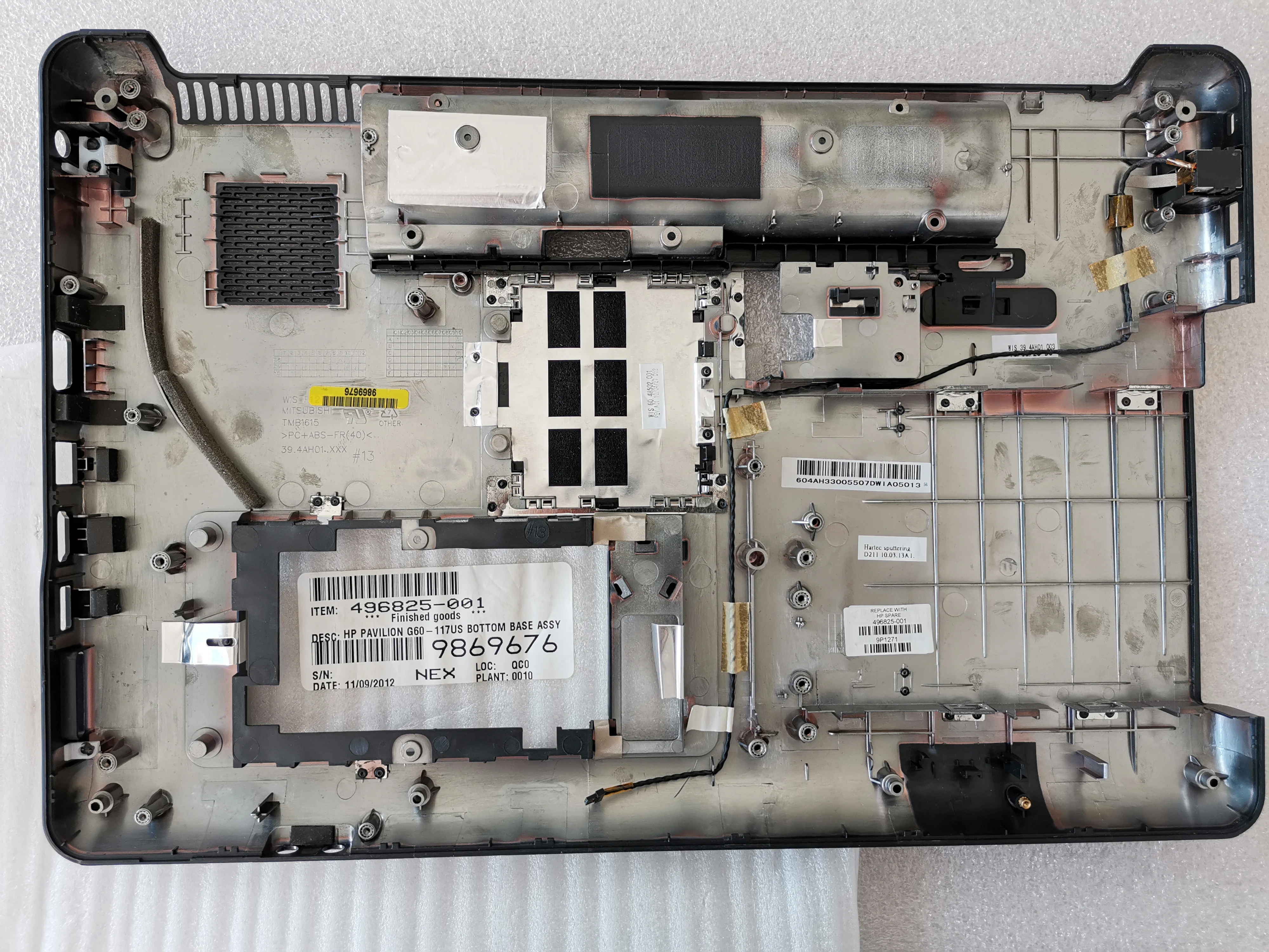 D корпус для hp PAVILION G60-117US нижний чехол CQ60 G60 496825-001 Нижняя крышка