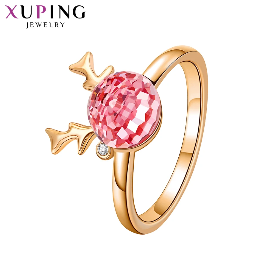 

Xuping Fashion Jewelry Animal Shaped Lovely Rings Crystals from Swarovski Romantic Birthday Party Gift S174.7-10030