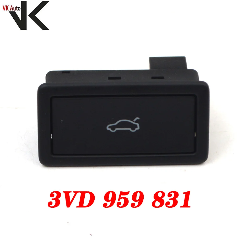 3vd 959 831 Electric Trunk Lid Lock Switch Push Button For Audi A4 B8