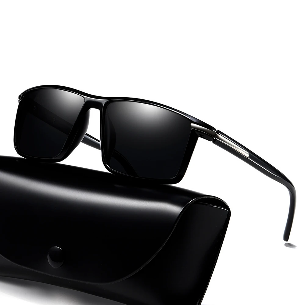

Высококачественные квадратные водительские солнцезащитные очки для женщин и мужчин поляризационные зеркальные солнцезащитные очки изготовленные на заказ при близорукости с линзами по рецепту от-1 до-6