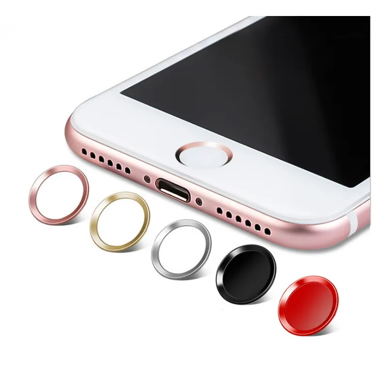 Универсальный кнопку домой Стикеры для Apple iPhone 8 7 6 S Plus 5S SE 4S 4 отпечатков пальцев