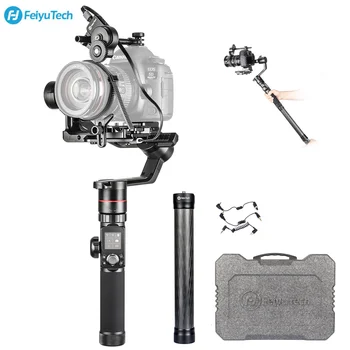 

FeiyuTech AK4000 3-Axis Camera Stabilizer Gimbal 4 kg Payload with Follow Focus Control for Canon 5D Panasonic Nikon D850 SONY
